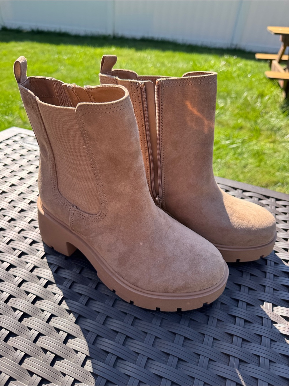 Light Brown suede Boots